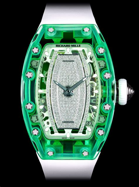 richard mille green sapphire rm07-02|rm 07 02 sapphire.